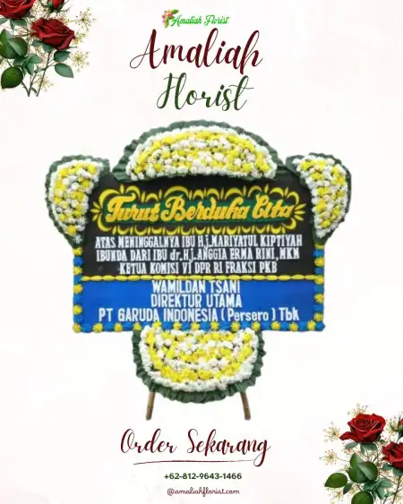 Papan Bunga Duka Venue Wedding Bojonggede